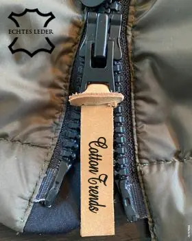 Custom Leather Zipper Pulls