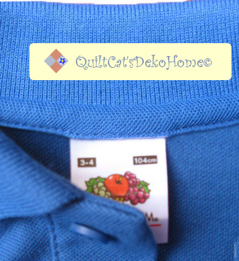 Iron On Clothing Tags