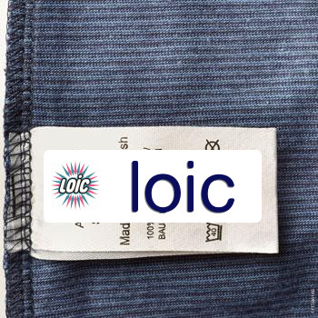 48 Super sticky Clothing Labels | Stick On Clothing Labels