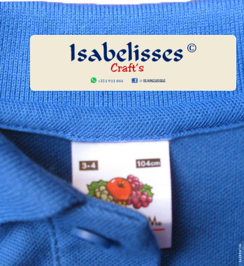 Iron On Clothing Tags