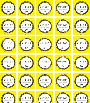 Waterproof Logo Stickers